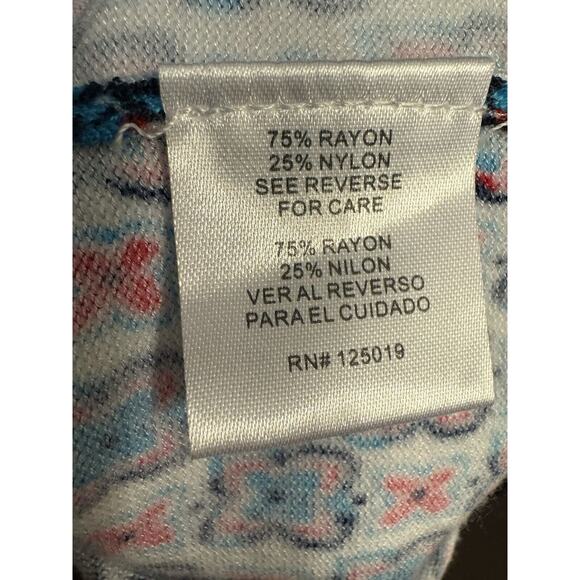 Joseph A Cardigan Medium Womens 3/4 Sleeve Colorful Button Up Gypsy Grannycore - Picture 7 of 8